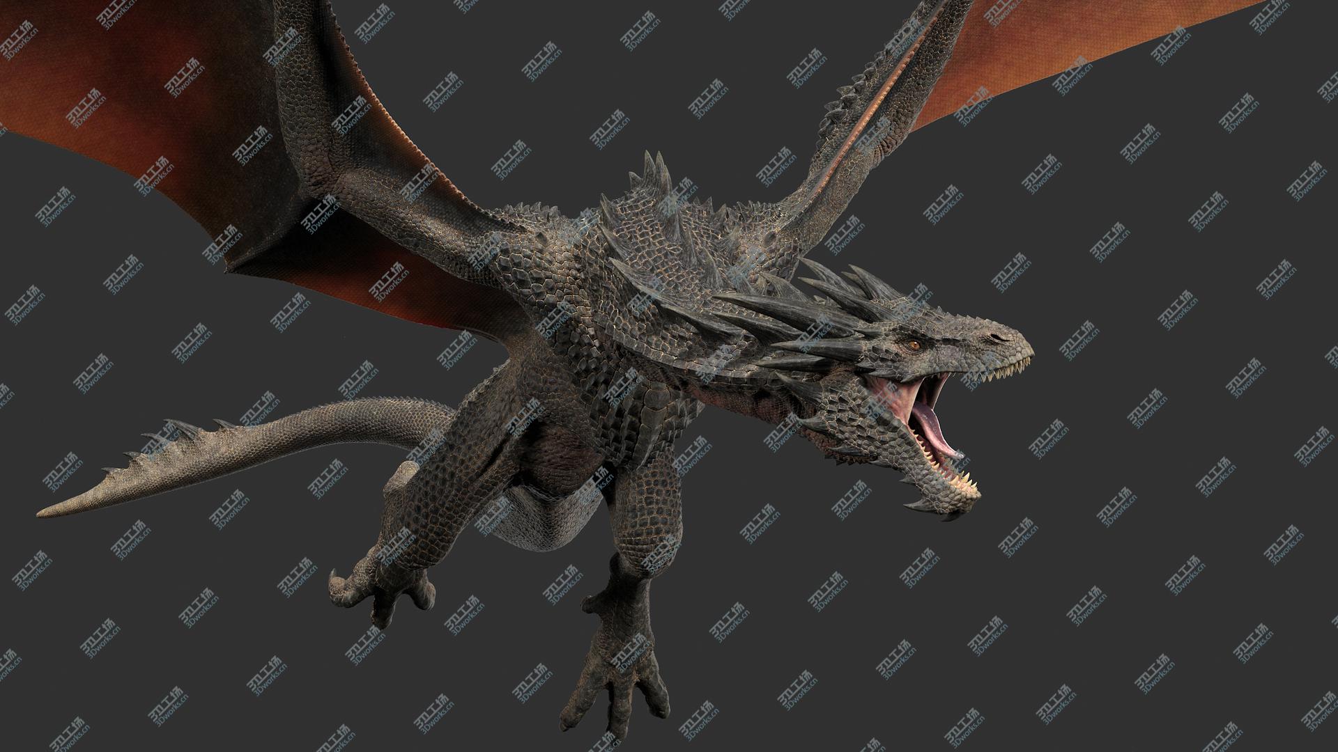 images/goods_img/20210113/3D Dragon Black Rigged/1.jpg